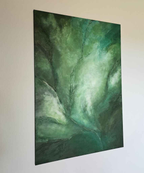 Abstract painting by Irmina Sereikiene