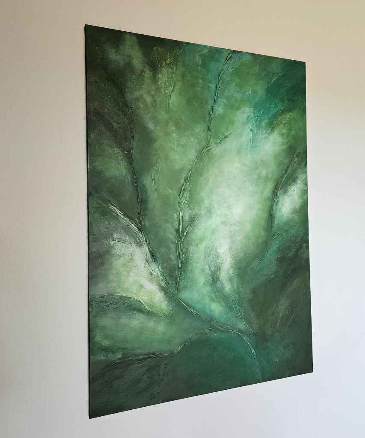 Abstract painting by Irmina Sereikiene
