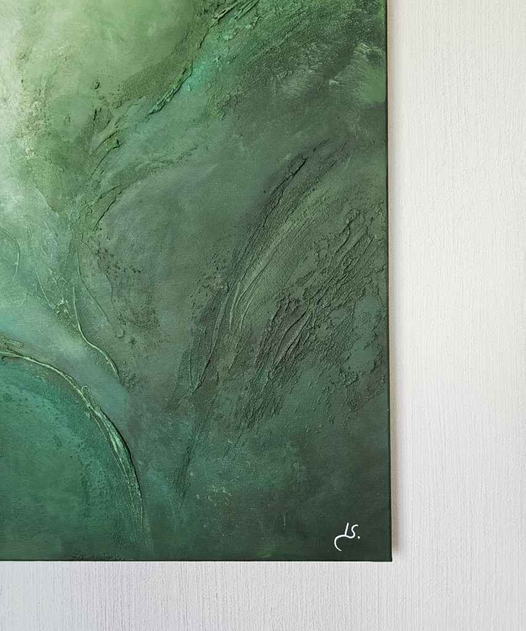 Abstract painting by Irmina Sereikiene