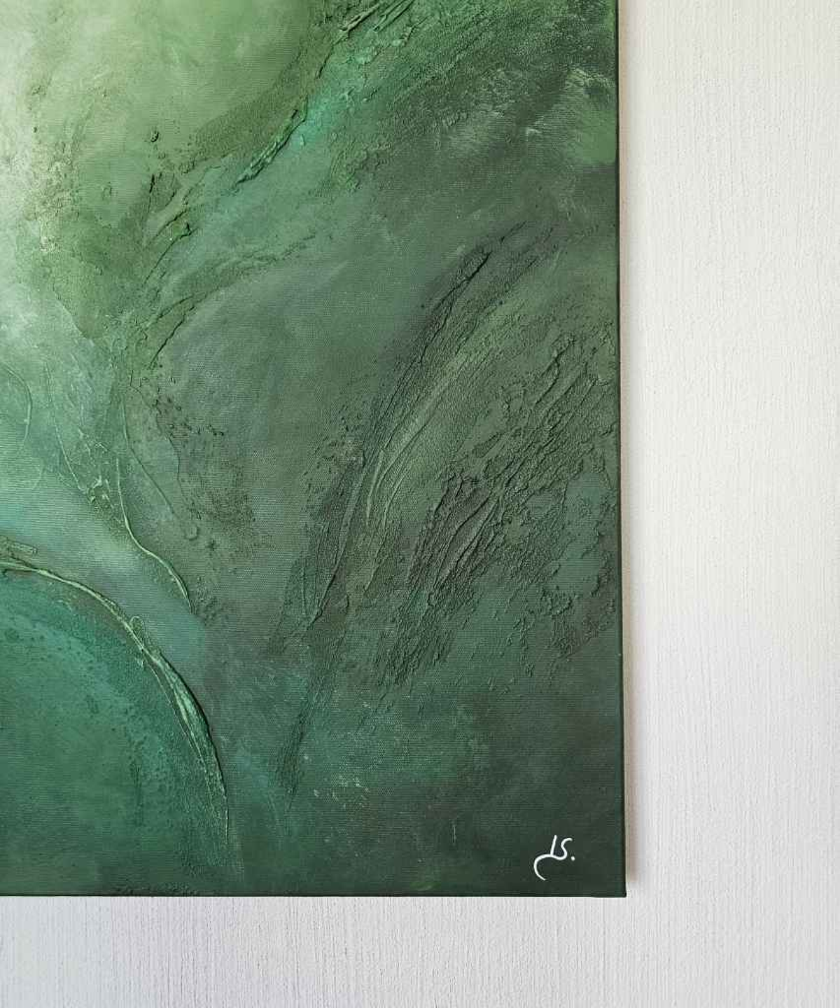 Abstract painting by Irmina Sereikiene