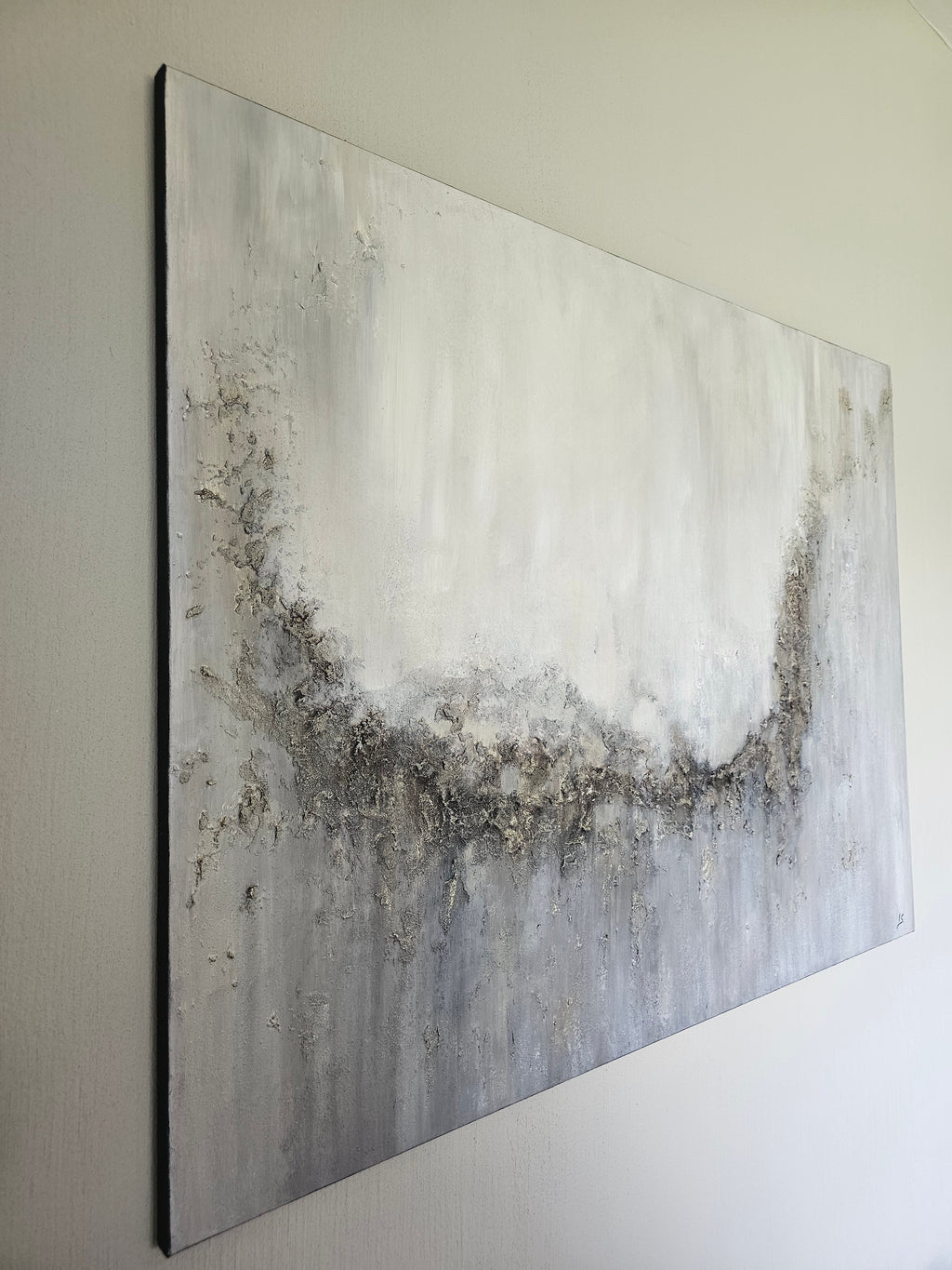 Abstract painting by Irmina Sereikiene