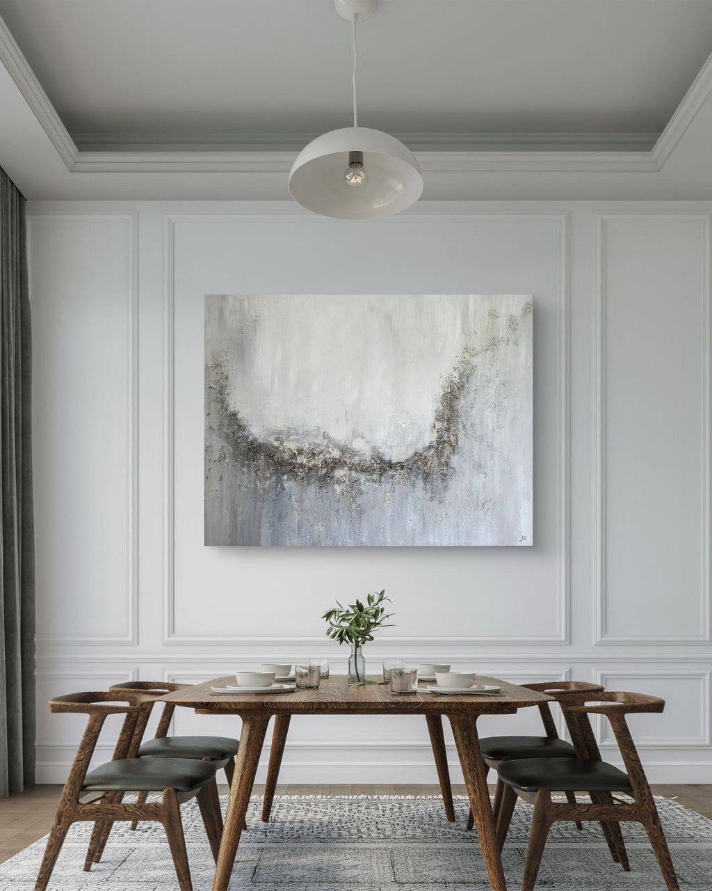 Abstract painting by Irmina Sereikiene