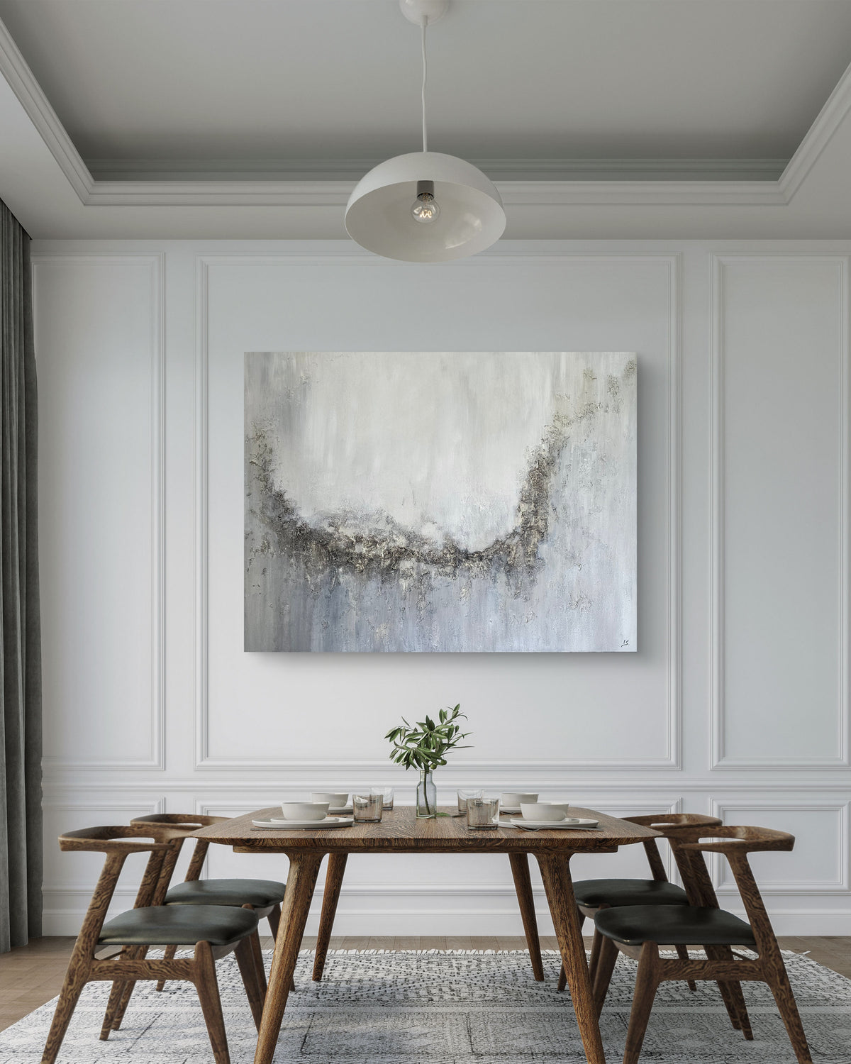 Abstract painting by Irmina Sereikiene