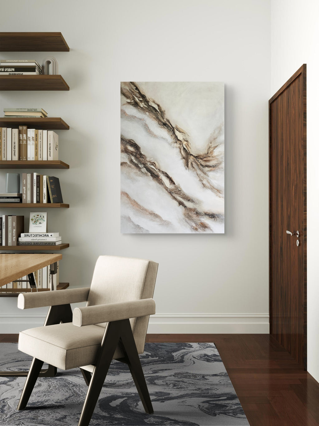 Abstract painting by Irmina Sereikiene