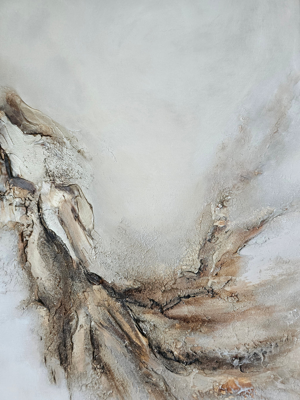 Abstract painting by Irmina Sereikiene