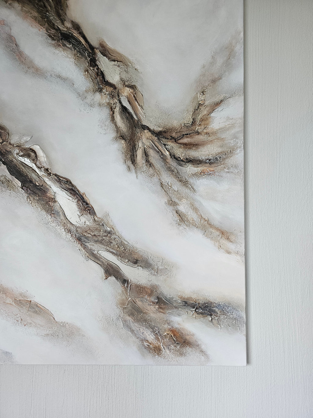 Abstract painting by Irmina Sereikiene