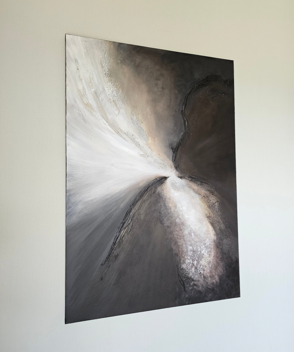 Abstract painting by Irmina Sereikiene