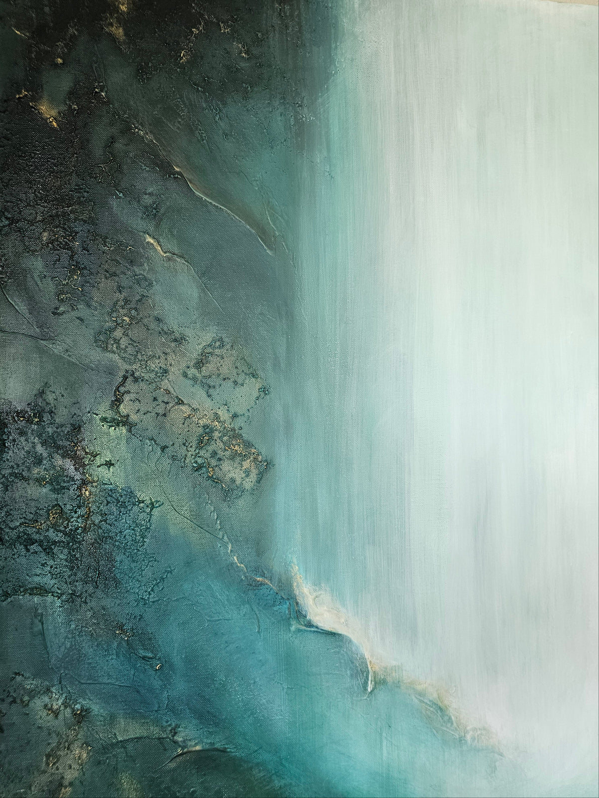 Abstract painting by Irmina Sereikiene