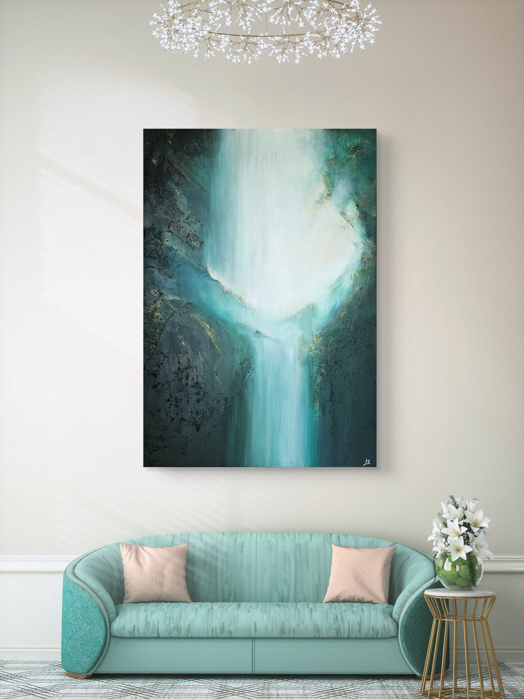 "IN THE DEPTHS“ 90×130