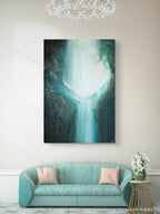 "IN THE DEPTHS“ 90×130