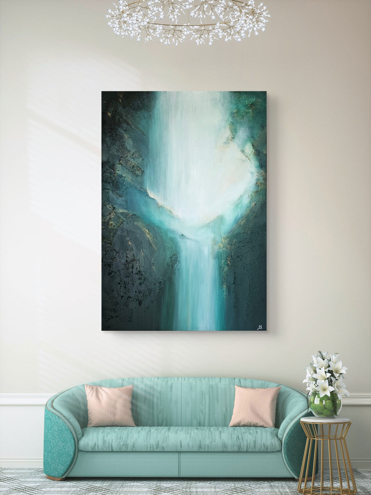 "IN THE DEPTHS“ 90×130