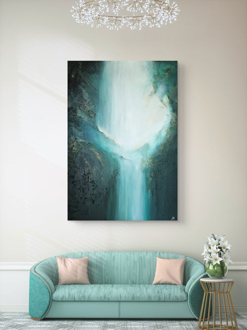 "IN THE DEPTHS“ 90×130