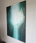 Abstract painting by Irmina Sereikiene