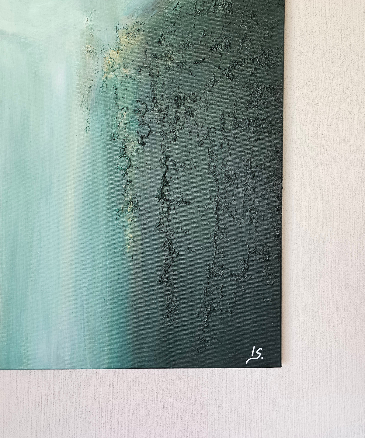 Abstract painting by Irmina Sereikiene